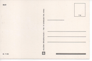 Ansichtskarte Bled, Slowenien - Mehrbildkarte